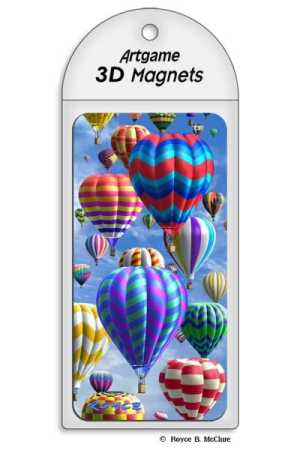 3D Magnet Ballons